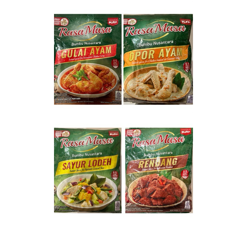 

RASA MASA Bumbu Nusantara Bubuk Sachet
