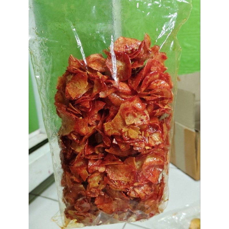 

kripik balado pedas manis 500grm
