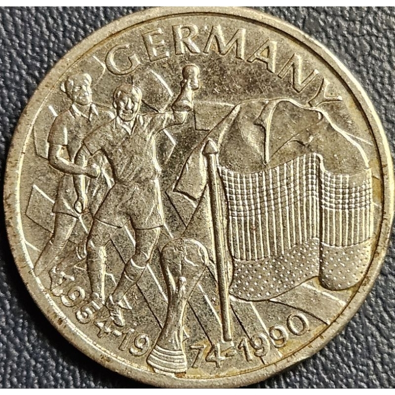 Koin Antik Negara Jerman Germany winner word cup USA tahun 1994 ORIGINAL 100% KOIN TIDAK KARAT BAGUS