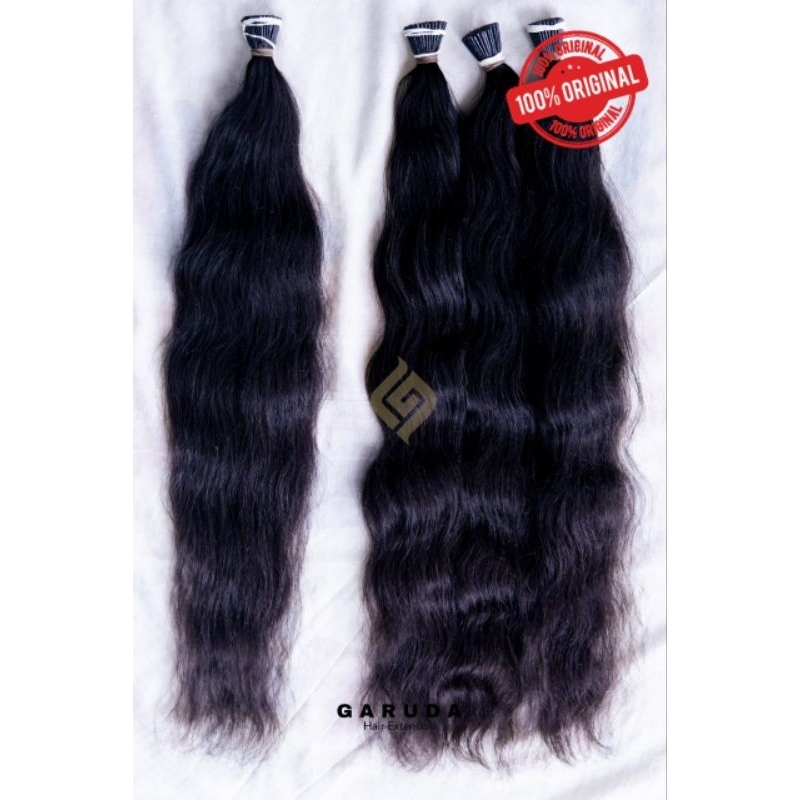 rambut sambung 70 cm supertebal