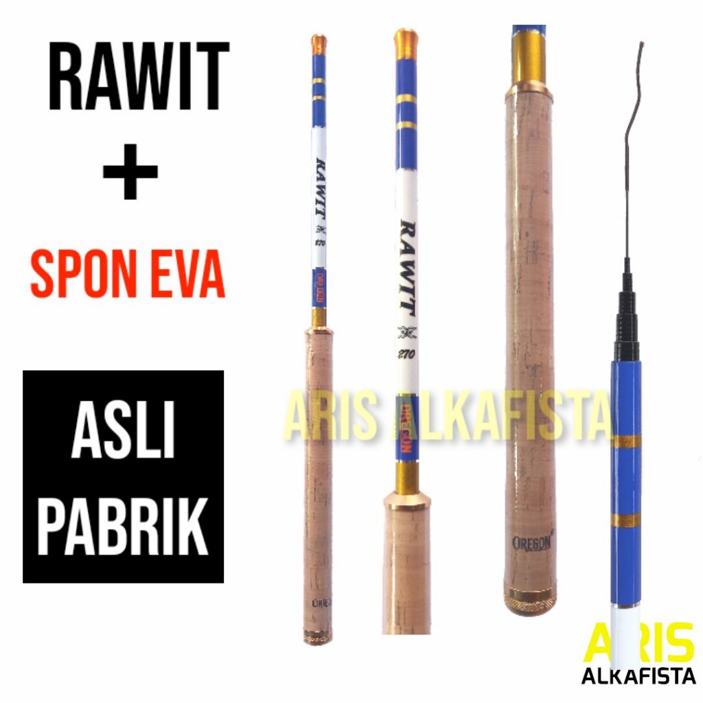 Joran Tegek Rawit TENKARA Plus Spon Eva Asli Pabrik Joran Micro Fishing