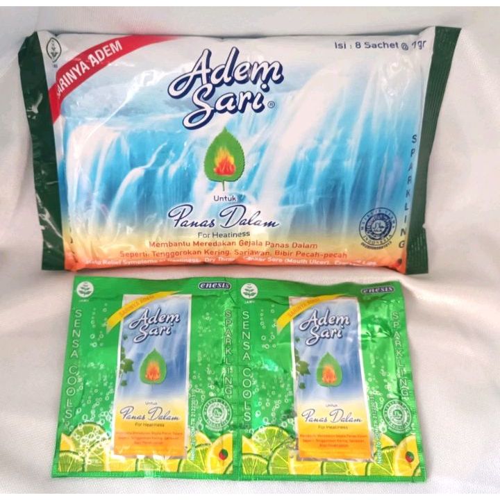 

Adem sari sachet untuk panas dalam