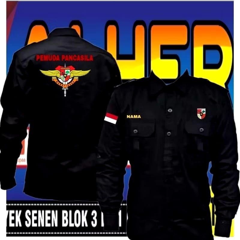Kemeja pemuda Pancasila baju pemuda Pancasila seragam pemuda Pancasila Pdh pemuda Pancasila Pdl pemu