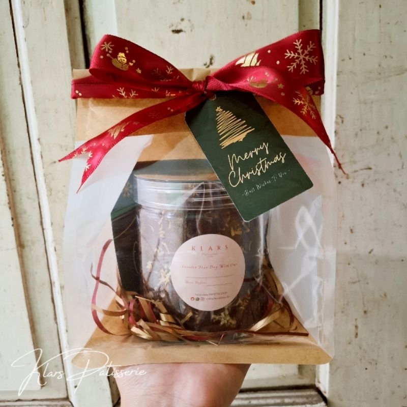 

[TIDAK PO] BROWNIES CRISPY / CHRISTMAS HAMPERS / HAMPERS NATAL / KRIPIK BROWNIES / BROWNIES / NATAL / BROWNIES TOPLES