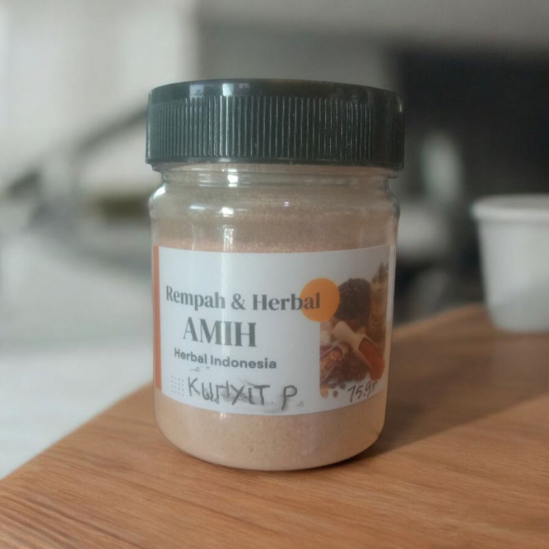 

KUNYIT PUTIH HALUS ASLI TANPA CAMPURAN 75gr RACIKAN AHLI HERBAL TRADISIONAL