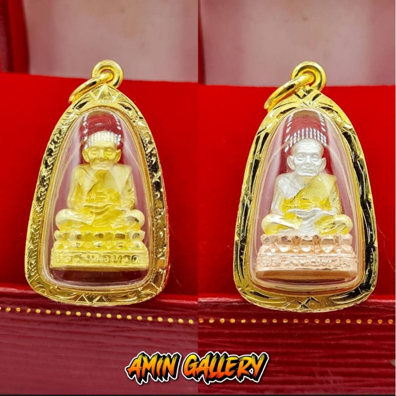 Kalung Liontin Amulet Luangpu Thuad / Liontin Premium LuangPhor Thuad / LP Thuad Import Thailand