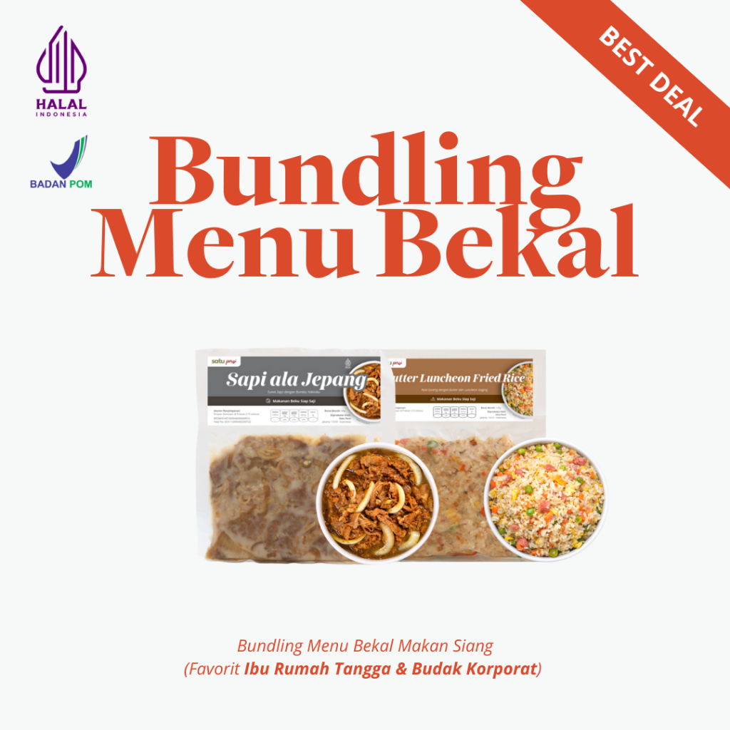 

[BUNDLING] Satu Porsi MENU BEKAL