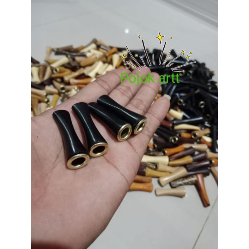 Once pipa cangklong Kayu galih kelor hitam 3cm
