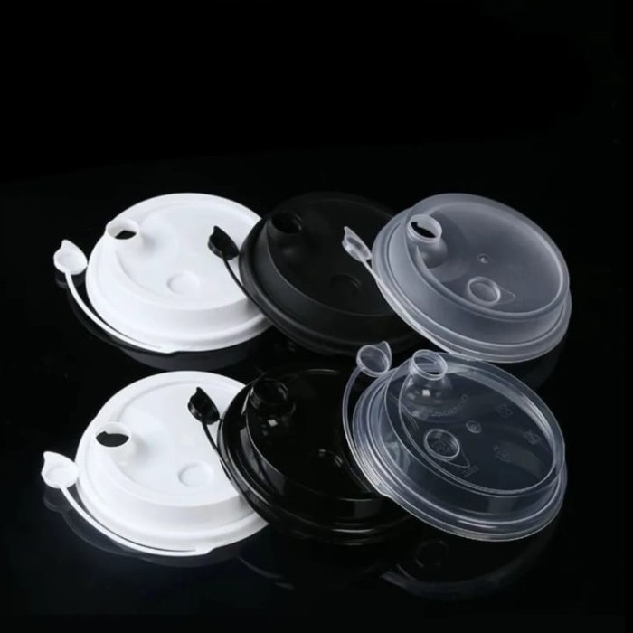 [25pcs] TUTUP CUP INJECTION TUTUP LID INJECTION TUTUP SAMBUNG ANTI TUMPAH TUTUP GELAS INJECTION