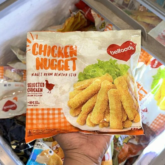 

BELFOODS Chicken Nugget Stik 170gr