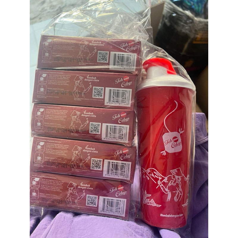 

Rubby - Promo 1Paket teh sosro free tumbler