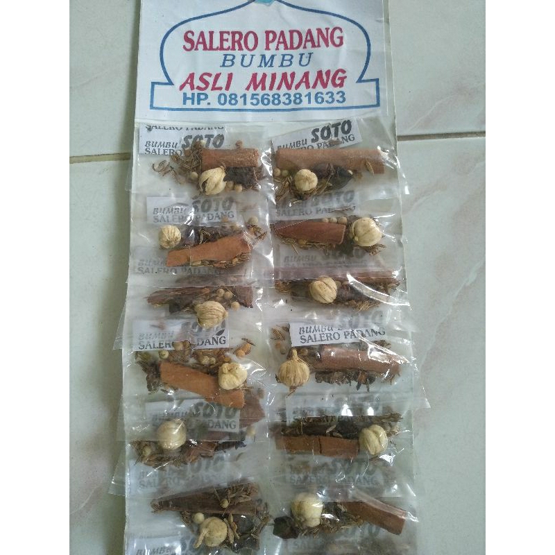 

Bumbu SOTO PADANG rempahr