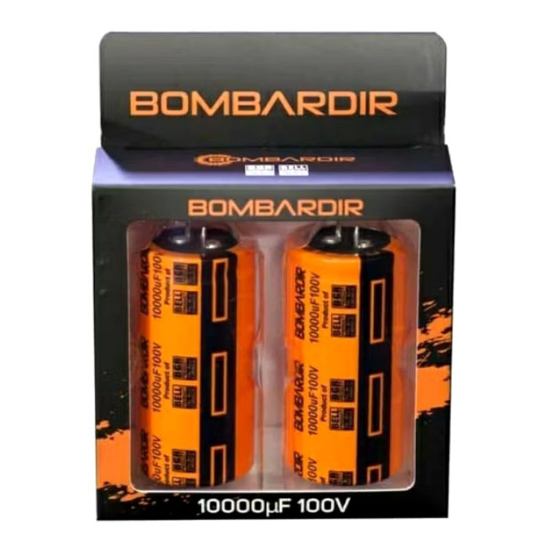 Capasitor elco 100v 10000uf Bombardir Bell BGR orange Elko elco 10000uf 100v Kualitas Original