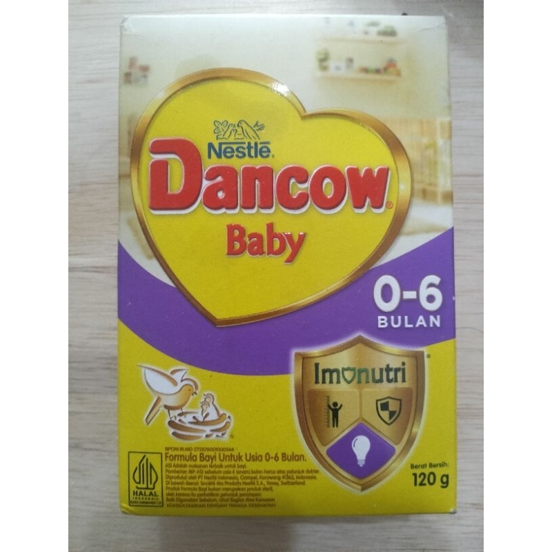 

dancow baby 0 - 6 bulan 120gr original asli susu