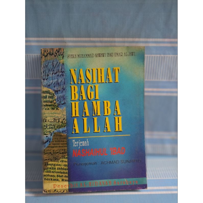 NASIHAT BAGI HAMBA ALLAH by syekh muhammad nawawi ibnu umar al-jawi