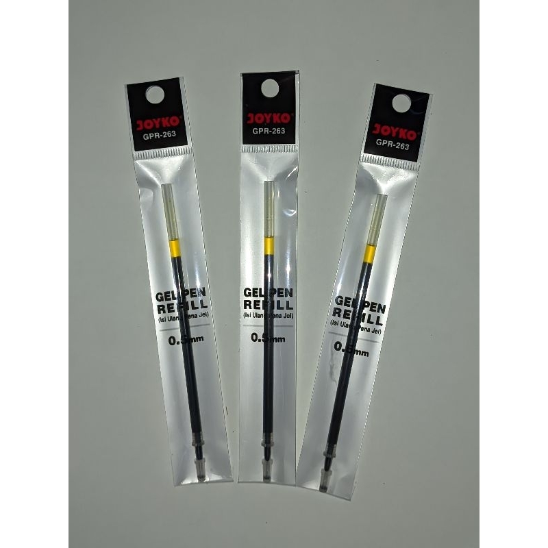 

Gel Pen Refill Isi Ulang Pen Isi Pulpen Joyko GPR-263 0.5 mm (1 pcs)