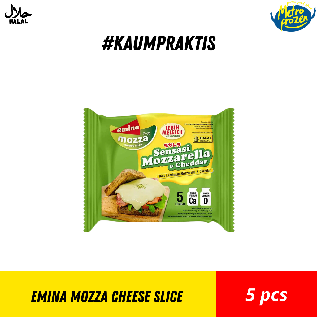 

EMINA Mozza Cheese Slice 5pcs