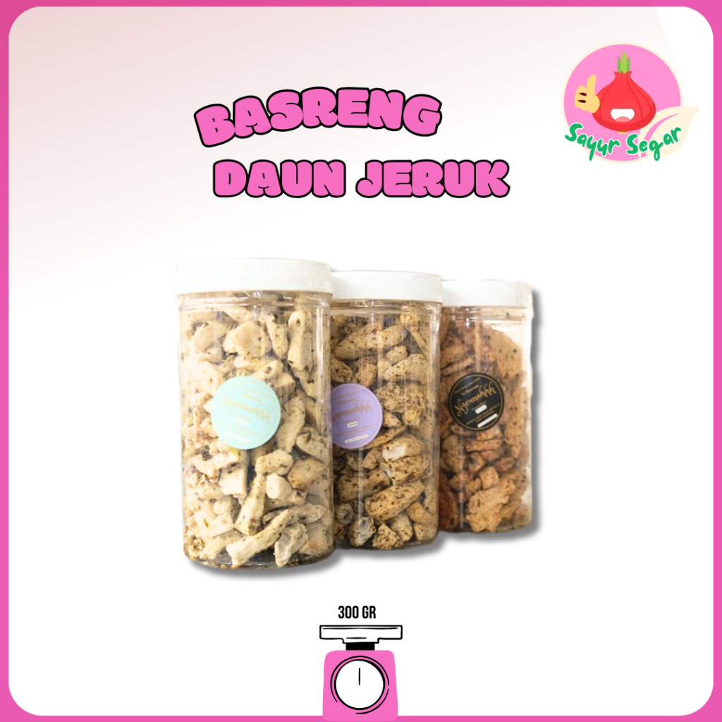 

Sayur Segar - Basreng Daun Jeruk 300 gr / Crispy Fried Meatballs