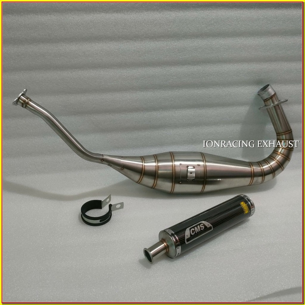 Knalpot Ninja R RR SS Stainles Fullsystem CMS Carbon Cobra/Non Cobra