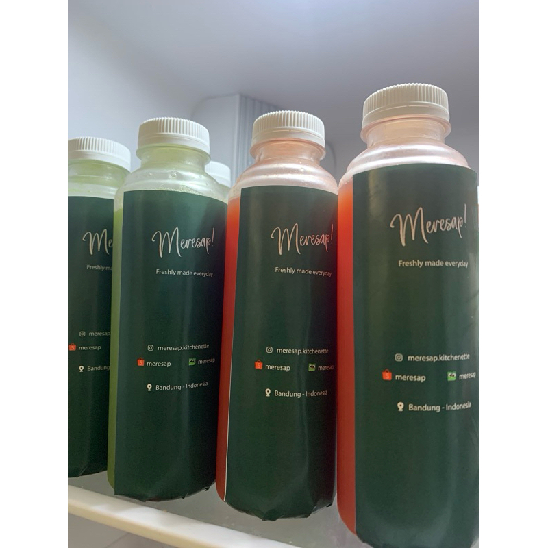 

Cold Pressed Juice (tanpa gula tambahan)