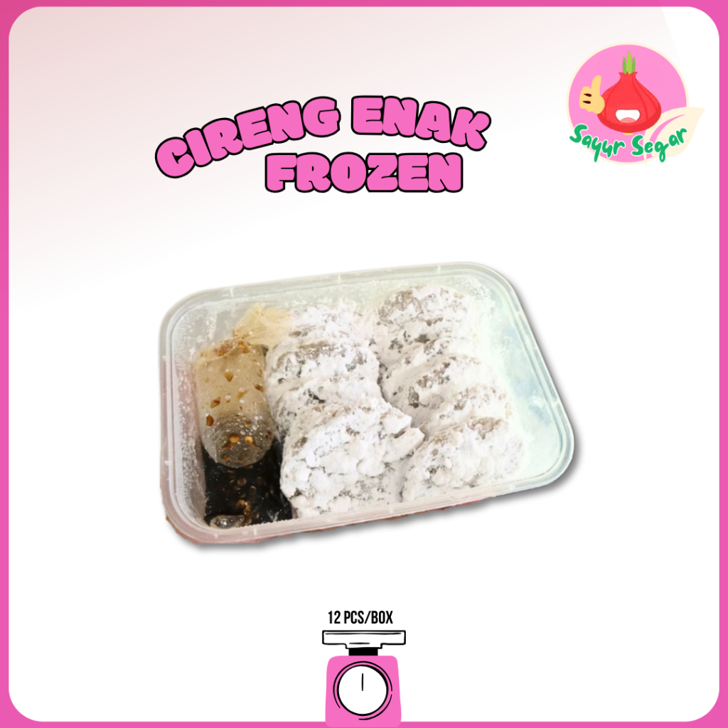 

Sayur Segar - Cireng Enak Frozen Box Isi 12 pcs