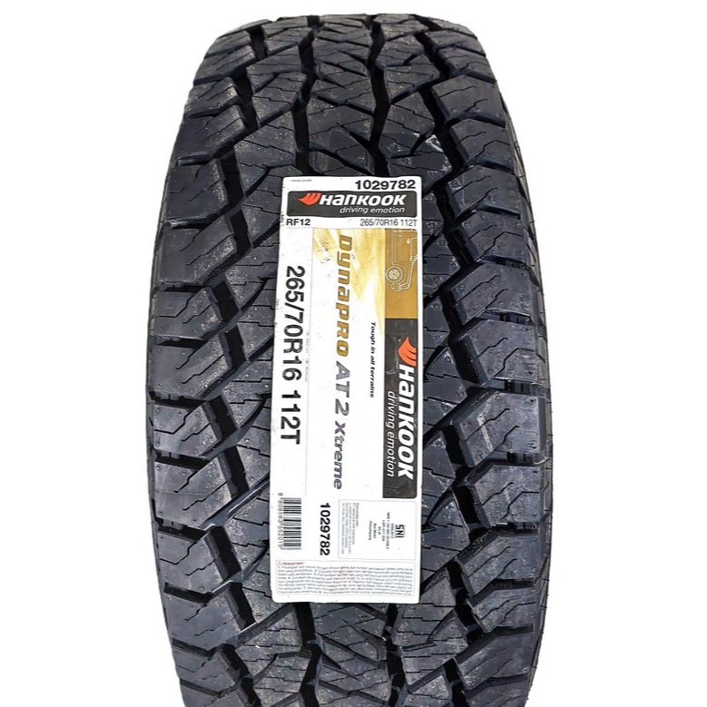 265/70R16 Ban Mobil Hankook 112T DYNAPRO AT2 EXTREME RF12 tubeless  265/70 R16, 265-70-16, 2657016, 