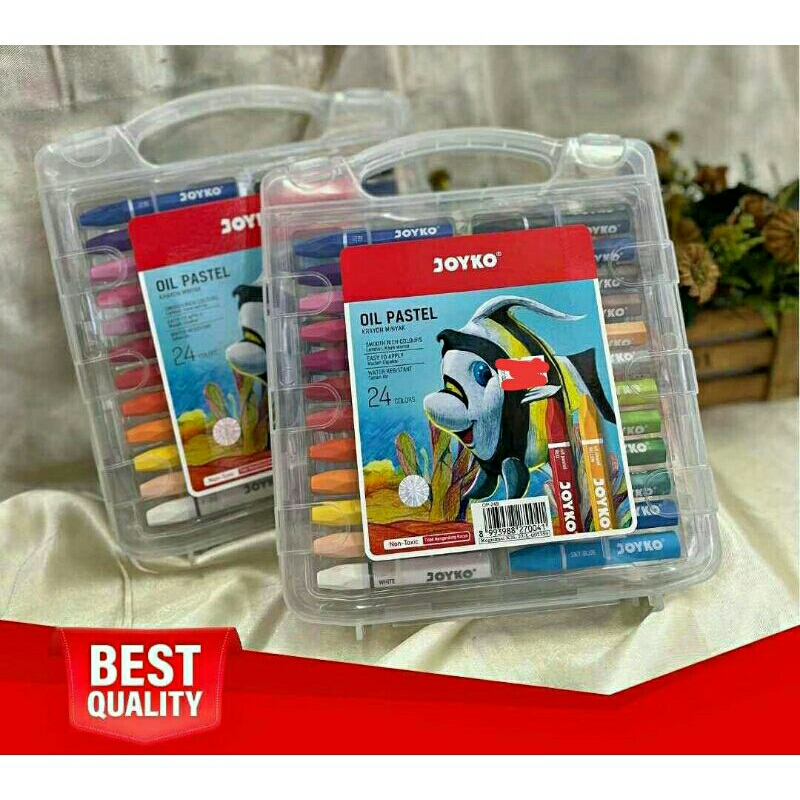 

Crayon Krayon Oil pastel joyko 24 warna