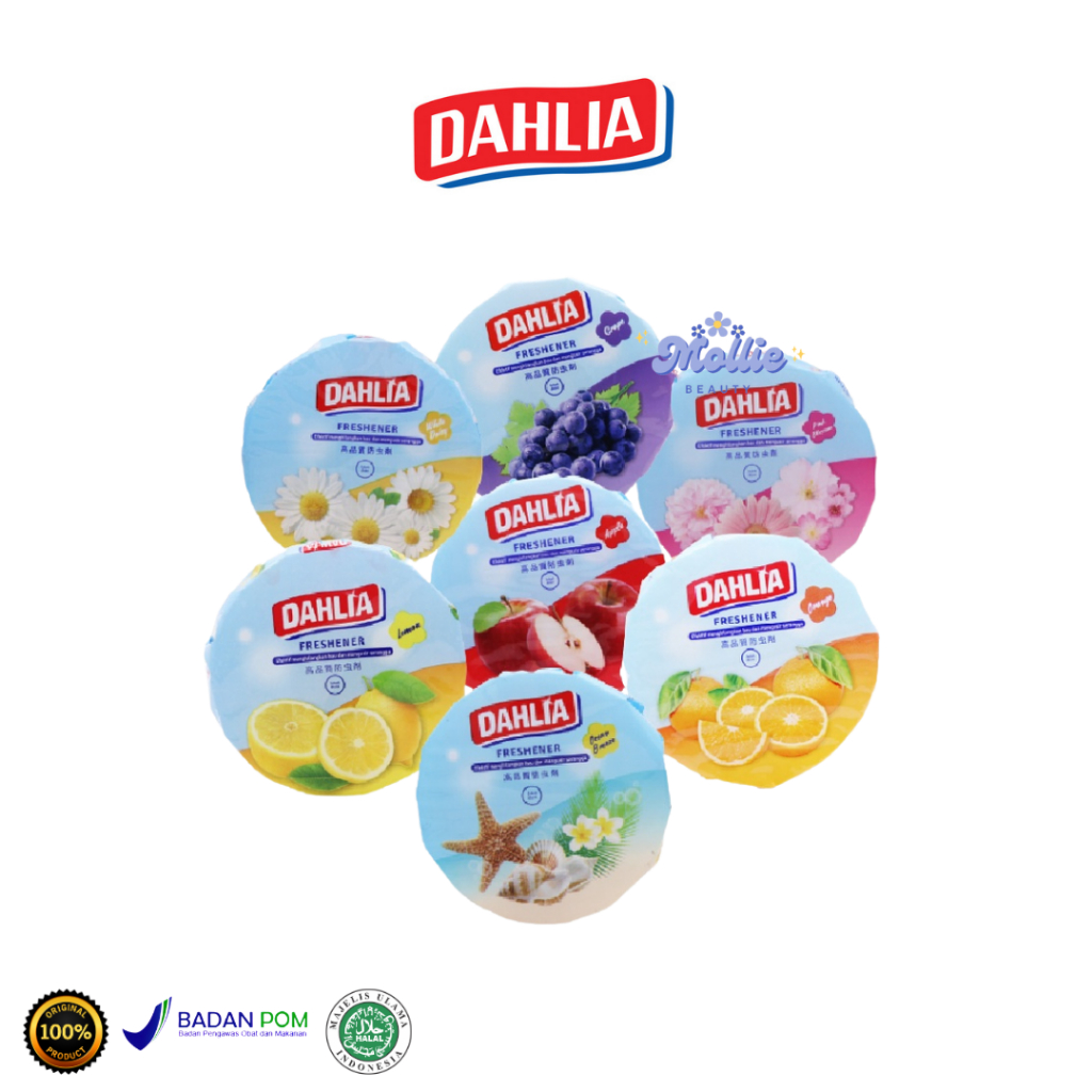 DAHLIA Kamper Kapur Barus Gantung 80gr