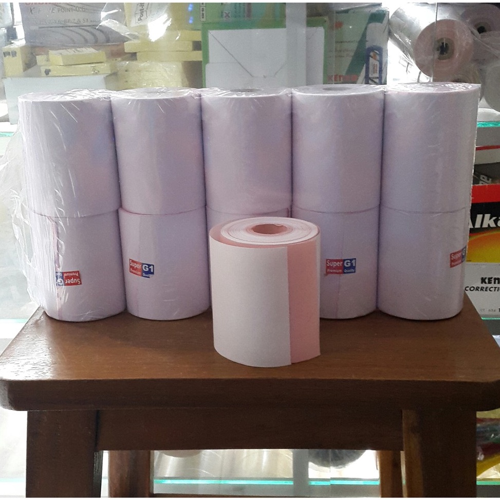

cvTerbaru Kertas struk kasirthermal paperkertas struk thermalroller kasir 6 x 75 2 ply 1 rollpack J87