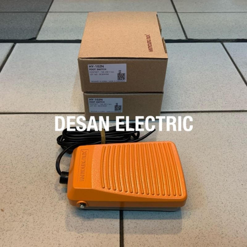Foot Switch HY-102N Hanyoung Nux HY102N HY-102 10A 250VAC