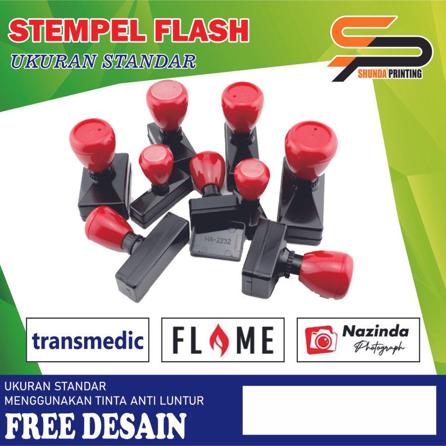 

Stempel Flash Ukuran Standar Stempel Custom
