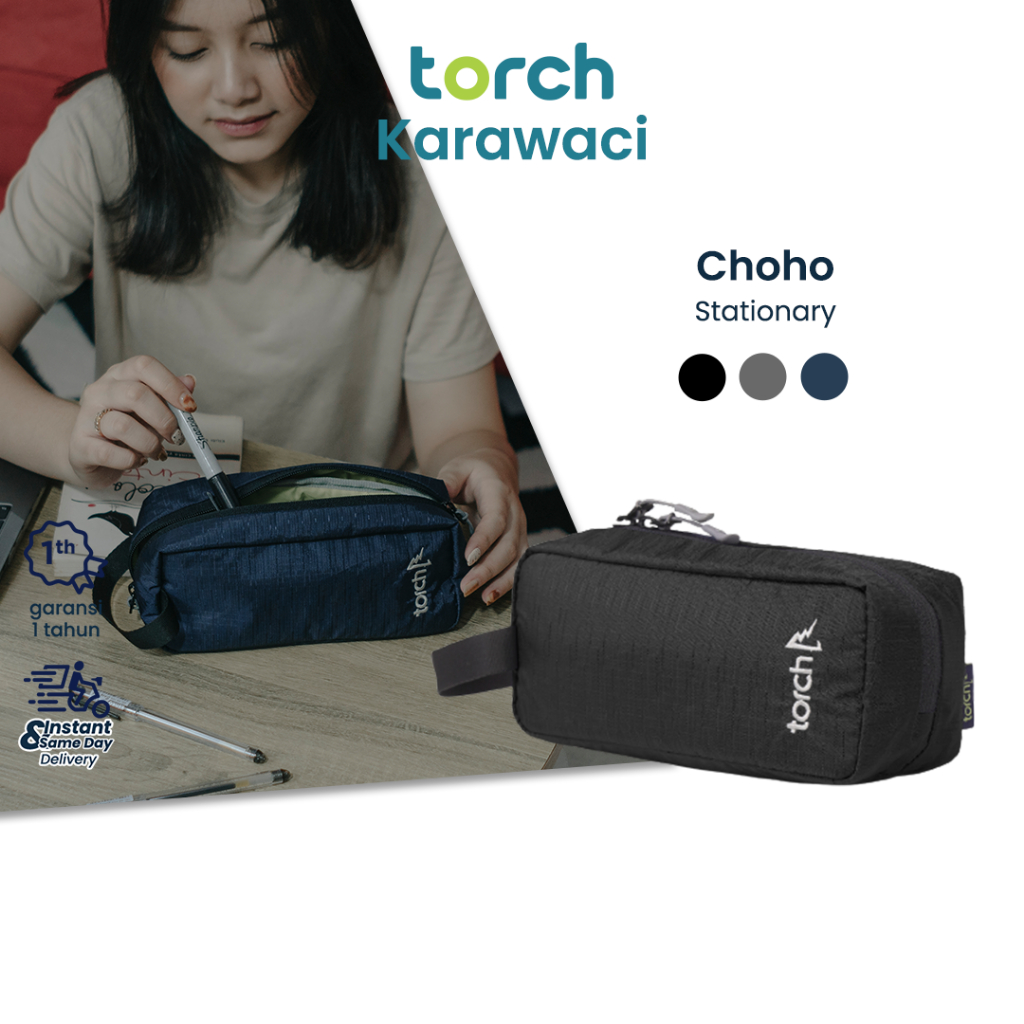

TORCH Choho Pouch Alat Tulis Perlengkapan Sekolah Kosmetik Tempat Pensil Souvenir Anti Air - Packing Organizer Pouch