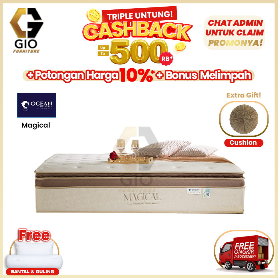 Kasur Ocean Magical / Ocean Springbed Magical (Hanya Kasur)