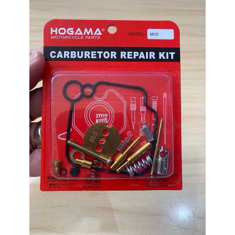 HOGAMA Repair Kit Karburator Mio + Coin / Isi Carburator Mio Sporty / Mio Smile / Mio Soul / Fino Ka