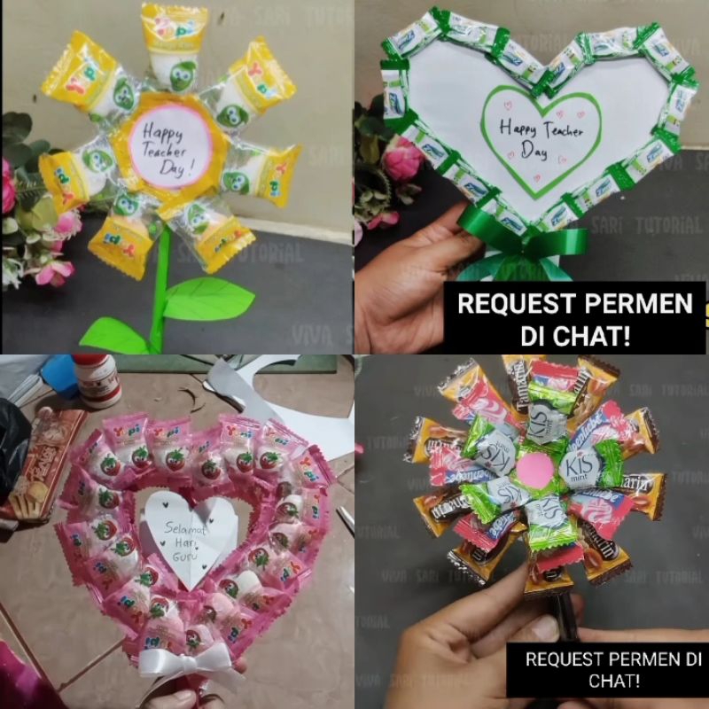 

BUKET PERMEN LOVE/BUNGA