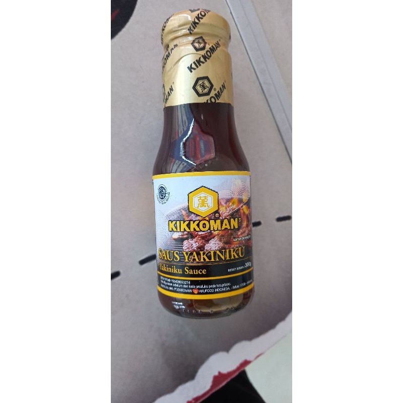 

Kikkoman Sauce Yakiniku Saus Yakiniku halal Botol 300gr