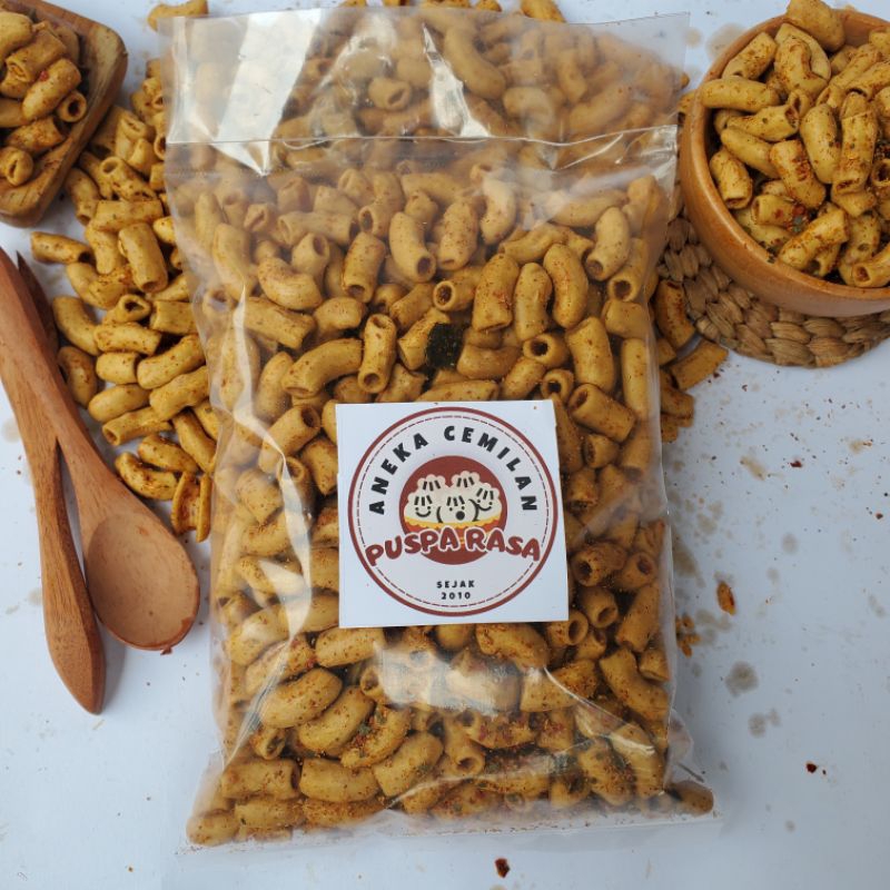 

Makroni Bantet Pedas Daun Jeruk 250gr