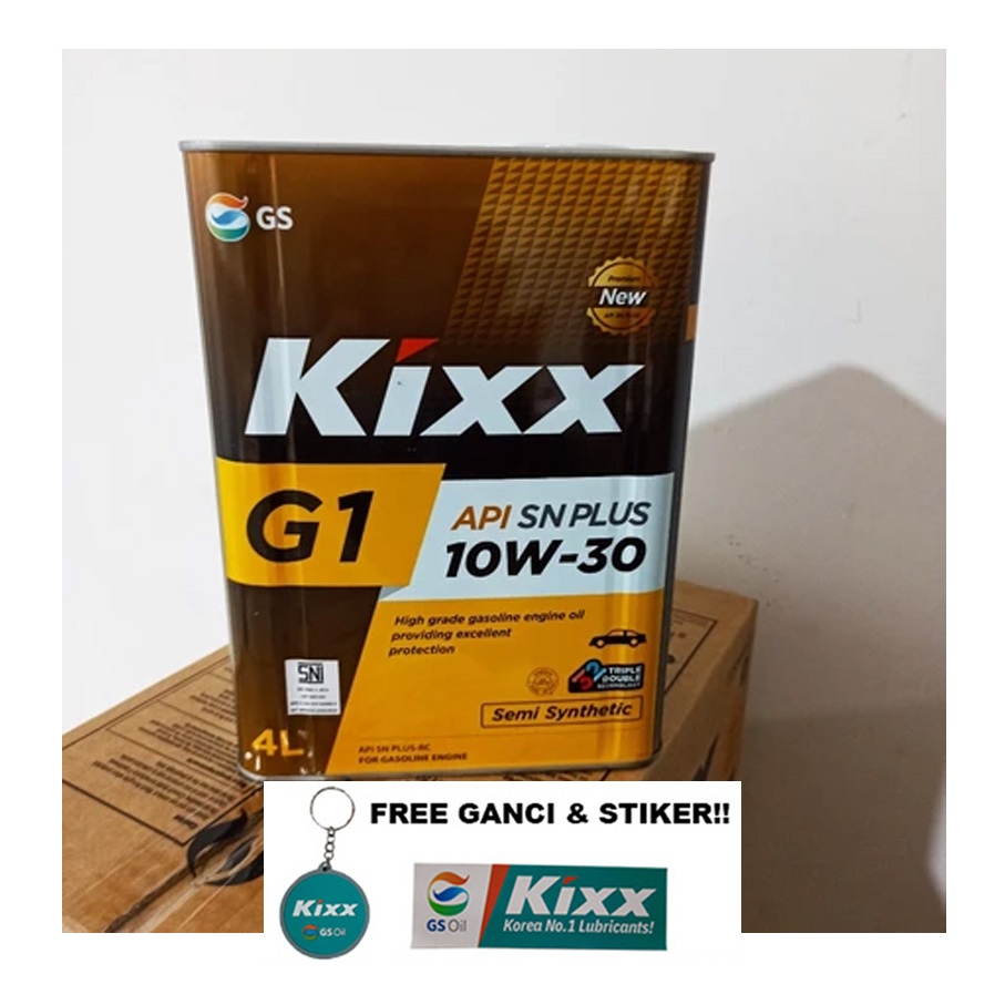 KIXX G1 10W-30 4Liter Oli Mobil Bensin