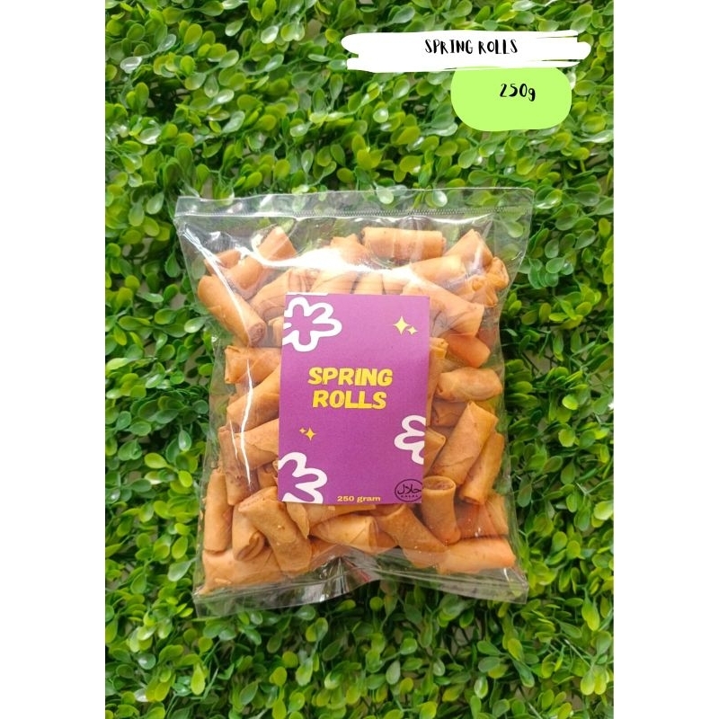 

SNACK ENACK - SPRING ROLLS 250GR cemilan murah jajan enak