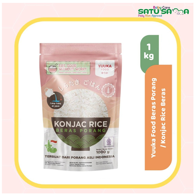 

YUUKA FOOD KONJAC BERAS PORANG 1000 G