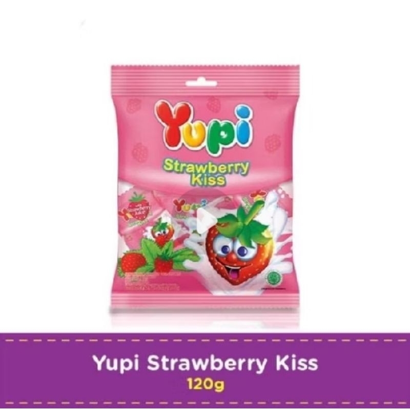

Permen Yupi strawberry