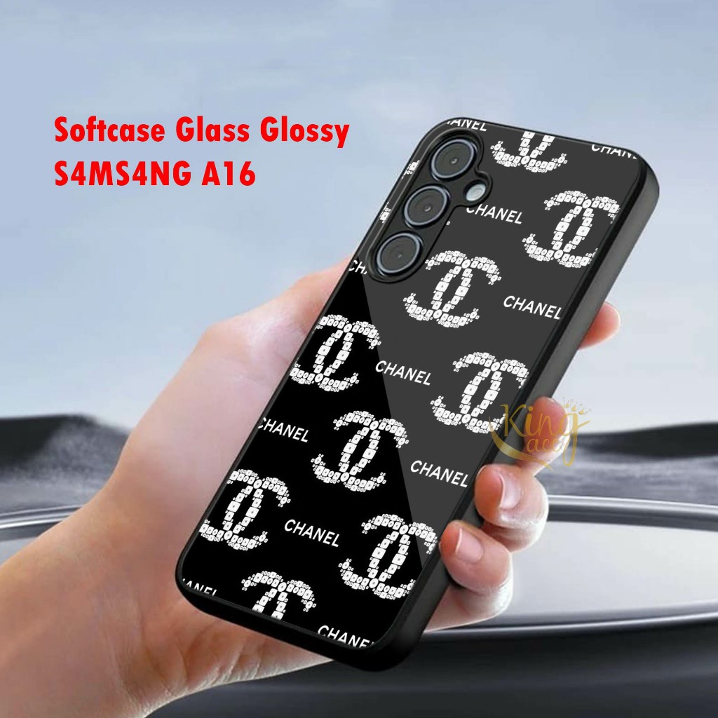 Casing Hp Samsung A16 2024 Softcase Glass Glossy Samsung A16 2024 Case Hp Samsung A16 2024- K32