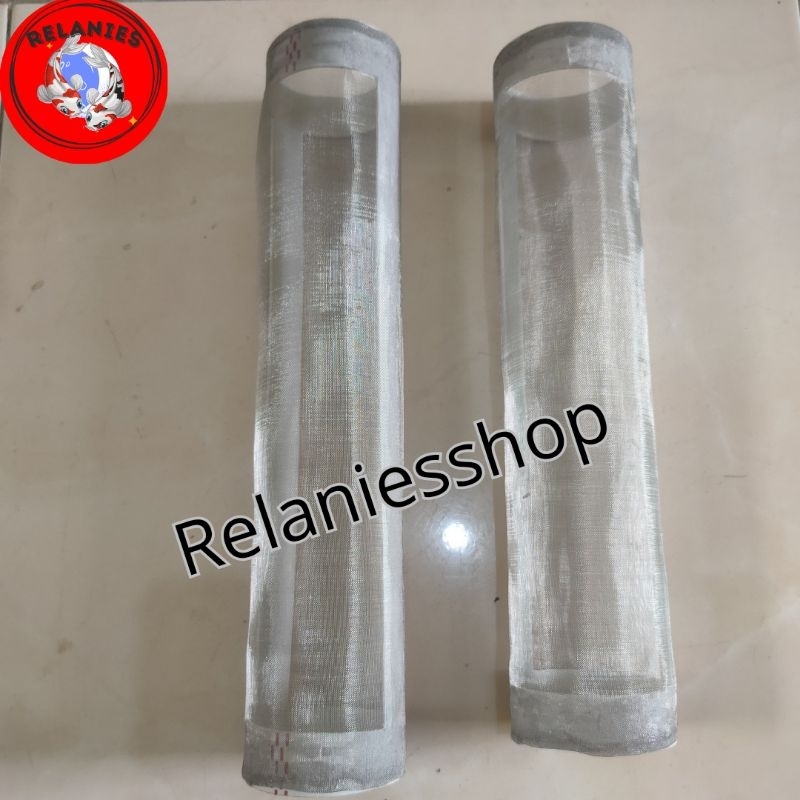 filter aquarium kolam sieve filter tabung