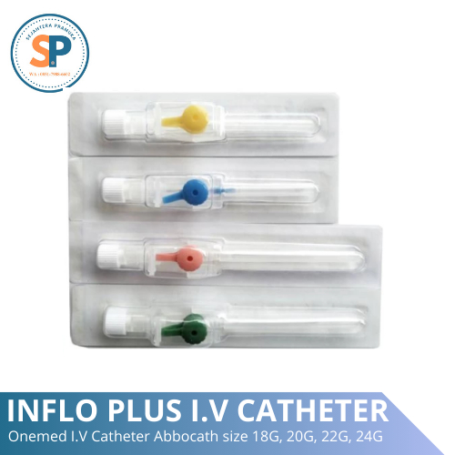 OneMed - Inflo Plus I.V. Cathether / Abocath 18, 20, 22, 24G PCS