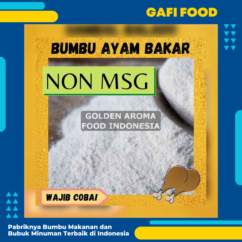 

BUMBU TABUR AYAM BAKAR NON MSG 1 KG FOOD GRADE 1Kg Bubuk Bumbu Cilor Papeda Mie Lidi Makaroni