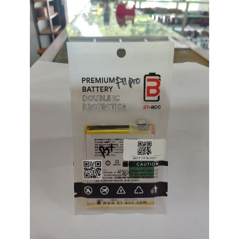 BATERAI OPPO BLP697/ F11PRO BT-ACC DOUBLE POWER/ DOUBLE IC
