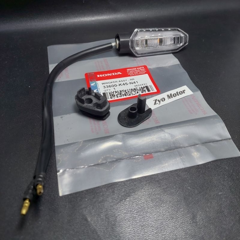 LAMPU SEN LED CB150R ASLI 100% HONDA ORIGINAL LENGKAP 1SET