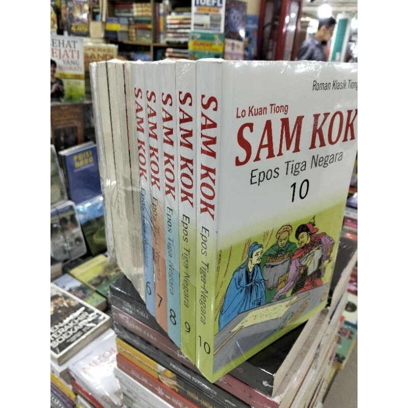 Original. ( 1 set , 10 Buku ) Epos Tiga Negara SAMKOK