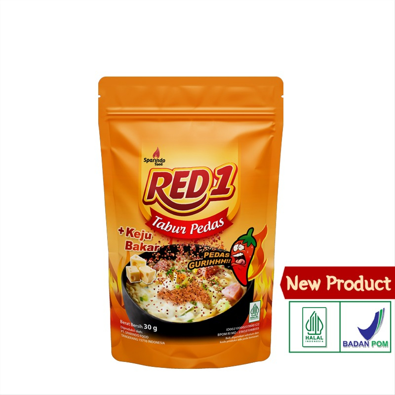 

RED1 Tabur Pedas Keju Bakar 30gr