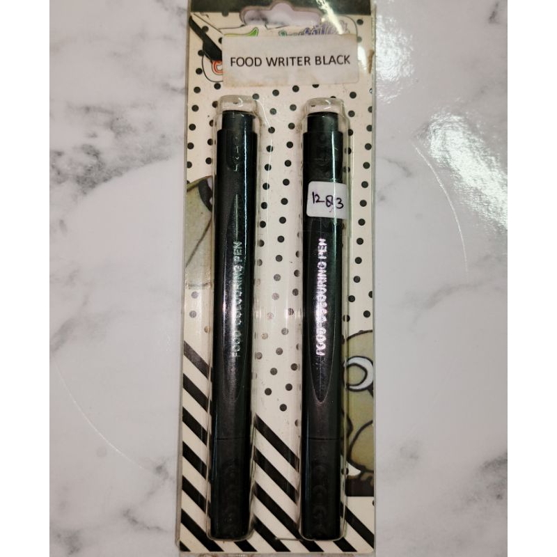 

Edible Pen Black isi 2 pc/edible pen/atau pena/alat baking